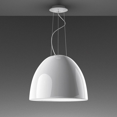 Polokoule - AR A243400APP Nur Gloss LED - závěsné - bílá - Bluetooth - ARTEMIDE - foto 1