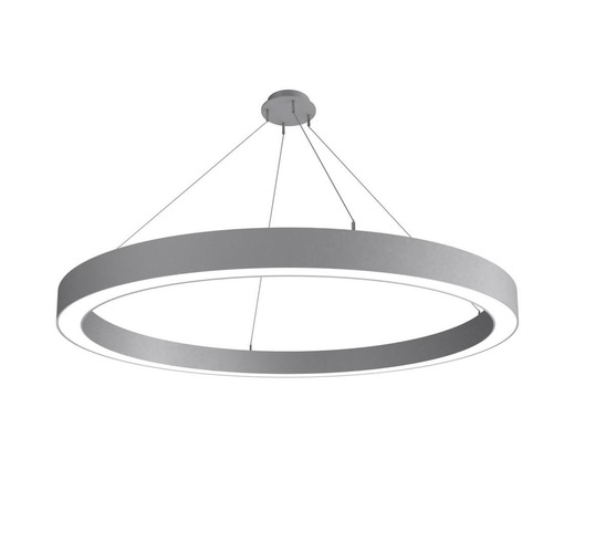 Kruhová - IMPR 950798 Deko-Light závěsné svítidlo Lautaro 1500/100 Down opál M5, 99 W, DALI, 4000 K, světlešedá - DEKOLIGHT - foto 1