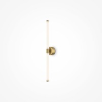 Dekorativní - M MOD106WL-L16G3K Nástěnné svítidlo Axis 3000K 16W teplá bílá 1400lm zlatý hliník - MAYTONI