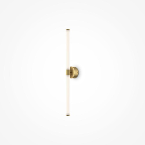 Dekorativní - M MOD106WL-L16G3K Nástěnné svítidlo Axis 3000K 16W teplá bílá 1400lm zlatý hliník - MAYTONI - foto 1