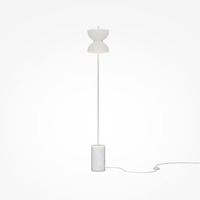 Stojací lampy - M MOD178FL-L11W3K Stojací lampa Kyoto 3000K 11W teplá bílá 1300lm bílý kov - MAYTONI