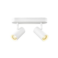 Bodová - LA 1008716 NOBLO® nástěnné a stropní svítidlo, double, kulaté, 2700K, 12W, PHASE, 32°, bílé - BIG WHITE (SLV)