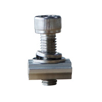 Spotřební materiál a příslušenství - Hliník TT matice pro solární panely M8 * 25mm