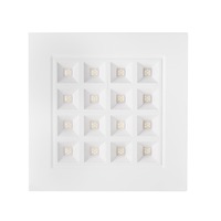 LED panely - SLC SLC8761 LED panel Focus 600x600 bílé 3400-4500lm 4000K Ra80 bez driveru IP44/IP20 UGR16 - TLG