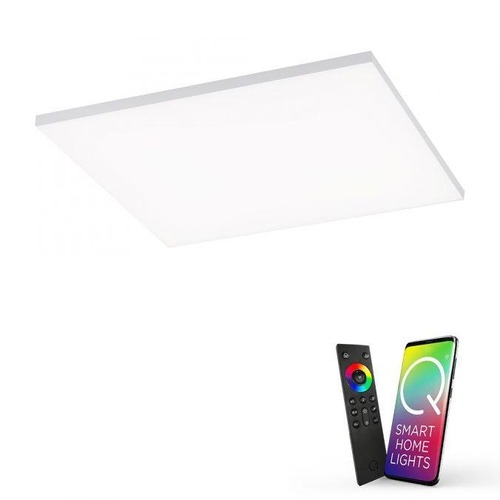 Smart Home Paul Neuhaus - PN 8287-16 Q-FRAMELESS LED panel hranatý Smart Home vč. dálkového ovladače ZigBee RGB+2700-5000K - PAUL NEUHAUS - foto 1