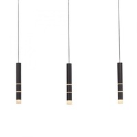 Vícečetná - PN 2213-18 PURE-VEGA LED závěsné svítidlo 3-ramenné, černá, teplá bílá 3000K - PAUL NEUHAUS