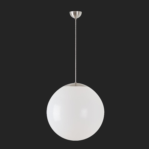 Nouzové osvětlení - OS ISI64334 ISIS S4 PM závěsné plastové svítidlo nerez broušená / bílá IP40 3000 K 41W LED nouzové kombinované 3 h (původní kód OS 64334) - OSMONT - foto 1