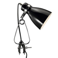 Stolní lampy s klipem - NOR 73072003 Lampa s klipem Cyclone 1x15W E14 černá - NORDLUX