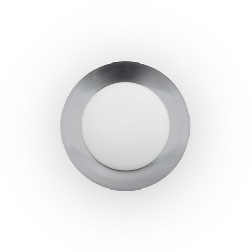 Kruhová - FARO 62145 SIDE 450 stropní svítidlo, bílá/nikl, 17W - FARO - foto 1