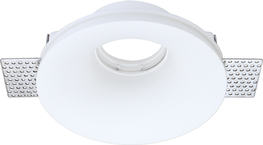 Svítidla pro reflektory (gu10) - Stropní armatura bezešvé zapuštěné bílé - foto 1