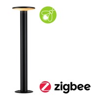 Sloupková - P 94755 LED stojací svítidlo Smart Home Zigbee Plate neláká hmyz IP44 600mm CCT 5,5W 230V antracit kov/umělá hmota - PAULMANN