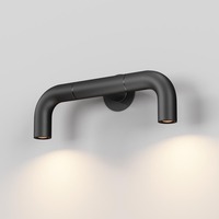 Nástěnná - M O477WL-L4GF3K Nástěnné svítidlo Sleek 3000K 4W teplá bílá 300lm grafit ocel IP65 - MAYTONI