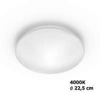 Plafoniéry - PH 8718699681050 Moire SVÍTIDLO STROPNÍ LED 6W 640lm 4000K, bílá - PHILIPS (915005777701)