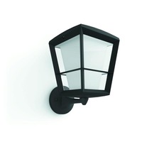 SmartHome Paul Neuhaus - PH 17439/30/P7 Hue LED White and Color Ambiance Venkovní nástěnné svítidlo Philips Econic 17439/30/P7 černé 2200K-6500K RGB - PHILIPS HUE (915005732101)