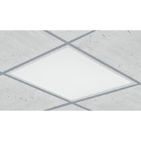 LED panely - FAN LED-PANEL-F-60X60BK LED panel bílá akrylát / hliník 40 W 4806 lm 6000 K 59,5 x 59,5 x 3,5 cm - FANEUROPE