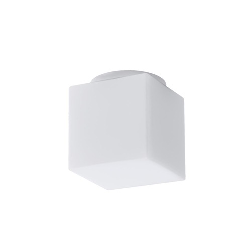 Hranatá - OS APU67596 APUS 2 stropní/nástěnné skleněné svítidlo bílá IP44 4000 K 5W LED - OSMONT - foto 1