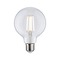 E27 - P 29123 Eco-Line Filament 230V LED Globe G95 E27 4W 3000K čirá - PAULMANN