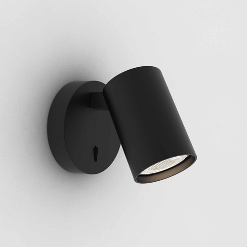 Bodová - AST 1286079 Nástěnné svítidlo pro čtení Ascoli Single s vypínačem 6W GU10 černá - ASTRO Lighting - foto 1