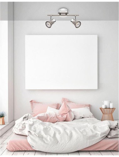 Bodová - NV 663002 Bodové svítidlo GALERIA nikl satén chromovaný hliník GU10 1x10W IP20 bez žárovky - NOVA LUCE - foto 1