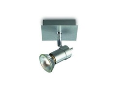 Bodová - PH 55080/48/PN TITAN SVÍTIDLO BODOVÉ GU10 max. 50W 230V, hliník - PHILIPS (915000873002)