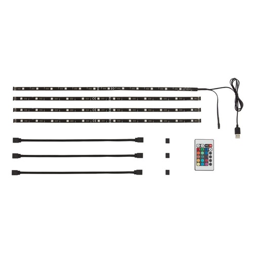 Dekorační - BRILO 2353024 USB LED pásek 50 cm černá (starý kód: BRILO 2353-024) - BRILO - foto 1