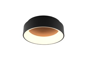 Kruhová - FAN LED-NOAH-PL45-NER Stropní svítidlo LED NOAH černá 40 W 5600 lm CCT 45 x 13 cm - FANEUROPE