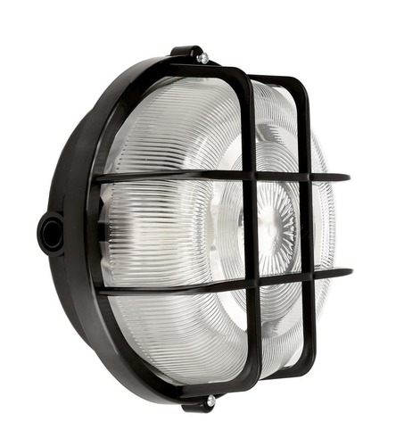 S vyšším krytím - IMPR 731165 Deko-Light stropní a nástěnné přisazené svítidlo - Sotano Retro, kulaté, 1x max. 60 W E27, černá - foto 1