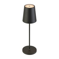 Stolní lampy pracovní - LA 1007693 VINOLINA TWO stolní svítidlo, aku, IP65, 2200/2700/3000 K, TOUCH, černá - BIG WHITE (SLV)