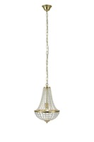 Kruhová - MAR 106118 Gränsö lustr mosazný 30 cm - Markslöjd