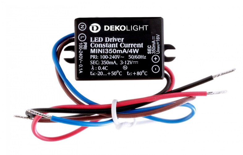 Stabilizovaný proud - IMPR 872129 Deko-Light napájení (CC, DC) - MINI, CC, 350mA/4W - foto 1