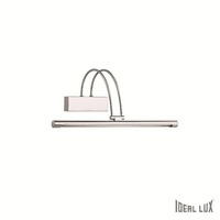 Nad obrazy/zrcadla - ILUX 007045 LED Nástěnné svítidlo Ideal Lux Bow AP66 cromo 007045 chromové 46cm - IDEALLUX
