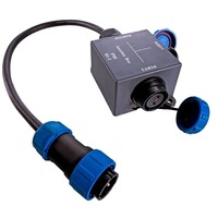 Příslušenství - IMPR 730300 Venkovní rozdělovník Weipu dvojitý kabel 30cm 2- pólový IP67 2 - LIGHT IMPRESSIONS