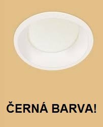 Kruhová - BPM 20157.02.RF.BK-BK.OP.ST.9.30 Zápustné svítidlo ALDAIA 16W 3000K 1292lm černé - BPM (starý kód 20158.BK.3K) - foto 1