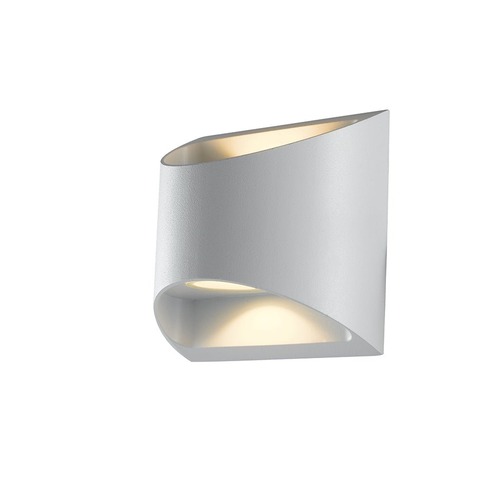 Nástěnná - FAN LED-W-VEYRON BCO Venkovní nástěnné svítidlo LED VEYRON bílá hliník 2x3,5W 840lm CCT IP54 13x12,3x6,9 cm - FANEUROPE - foto 1