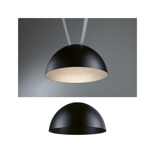 Páskové ULine - P 94614 ULine LED závěsné svítidlo Bol 300mm 12W černá - PAULMANN - foto 1