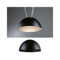 Páskové ULine - P 94614 ULine LED závěsné svítidlo Bol 300mm 12W černá - PAULMANN