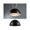 Páskové ULine - P 94614 ULine LED závěsné svítidlo Bol 300mm 12W černá - PAULMANN
