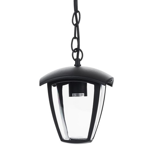 LED zahradní světla - Stropní lampa Matt Black 1xE27 - foto 1