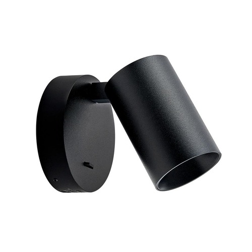 Bodová - IMPR 341336 Deko-Light nástěnné přisazené svítidlo - Can Tilt kulaté USB, 1x 7,5 W GU10, černá - LIGHT IMPRESSIONS - foto 1