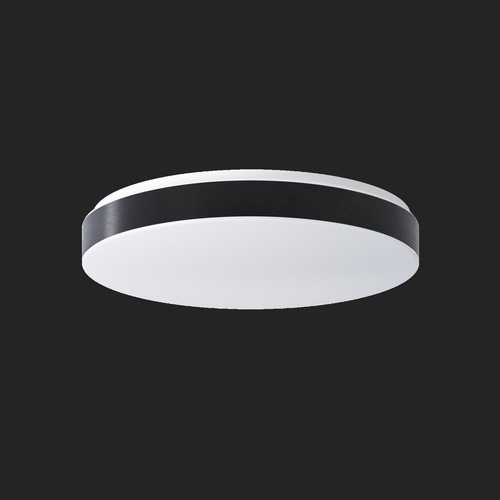 Nouzová - OS DEL69551 DELIA C3 stropní/nástěnné plastové svítidlo bílá / bílo - černá IP54 4000 K 49W LED nouzové kombinované 3 h (původní kód OS 69551) - OSMONT - foto 1