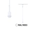 Svítidla - P 94886 URail závěs DecoSystems Basic E14 max. 20W 230V bílá - PAULMANN