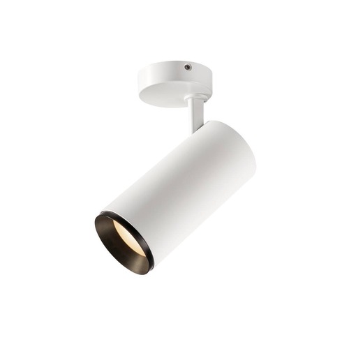 Bodová - LA 1004304 NUMINOS® SPOT PHASE L vnitřní LED přisazené stropní svítidlo bílá/černá 3000 K 60° - BIG WHITE (SLV) - foto 1