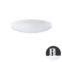 Koupelnová - OS SAG68681 SAGITA V1 stropní/nástěnné plastové polovestavné svítidlo bílá IP44 4000 K 18W LED HF - OSMONT