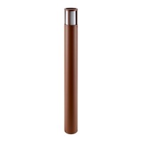 Sloupková - IMPR 730506 Deko-Light stojací svítidlo - Facado II kulaté opal 1000mm, 1x max 20 W, E27, rezavá