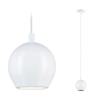 Koupelnová - P 76993 LED závěsné svítidlo Shima GU10 max. 10W bílá - PAULMANN