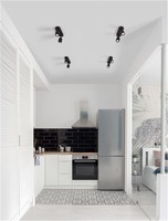 Bodová - NV 9555815 Bodové svítidlo ORSON černý kov GU10 2x10W 230V IP44 bez žárovky - NOVA LUCE