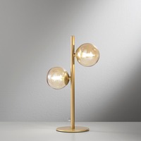 Stolní lampy dekorační - FAN I-HONEY-L2 Stolní lampa Lume Honey, zlatá, 2 x G9, 23,4 x 14 x 40 cm - FANEUROPE