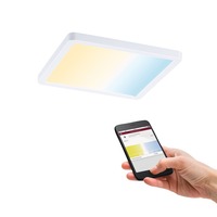 Koupelnová - P 93047 Smart Home Zigbee LED vestavné svítidlo Areo VariFit IP44 hranaté 175x175mm 13W bílá měnitelná bílá - PAULMANN