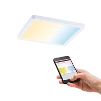 Koupelnová - P 93047 Smart Home Zigbee LED vestavné svítidlo Areo VariFit IP44 hranaté 175x175mm 13W bílá měnitelná bílá - PAULMANN