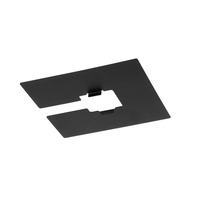 Lišty a příslušenství - LA 1008149 1~ SYSTEM kryt, D: 10 Š: 10 cm, černý - BIG WHITE (SLV)